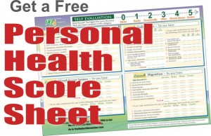 Get a Personal Health Score Sheet